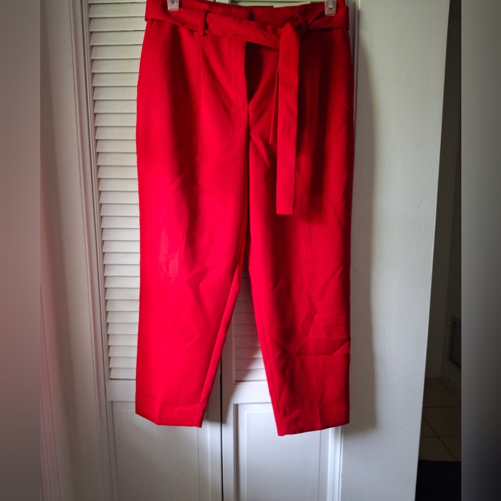 Ann Taylor Vibrant Red Women's Trousers